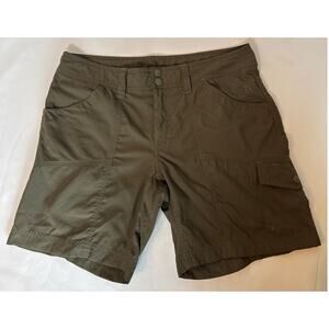 The North Face Women’s Cargo Hiking Shorts – Olive Green – Size 4 Long